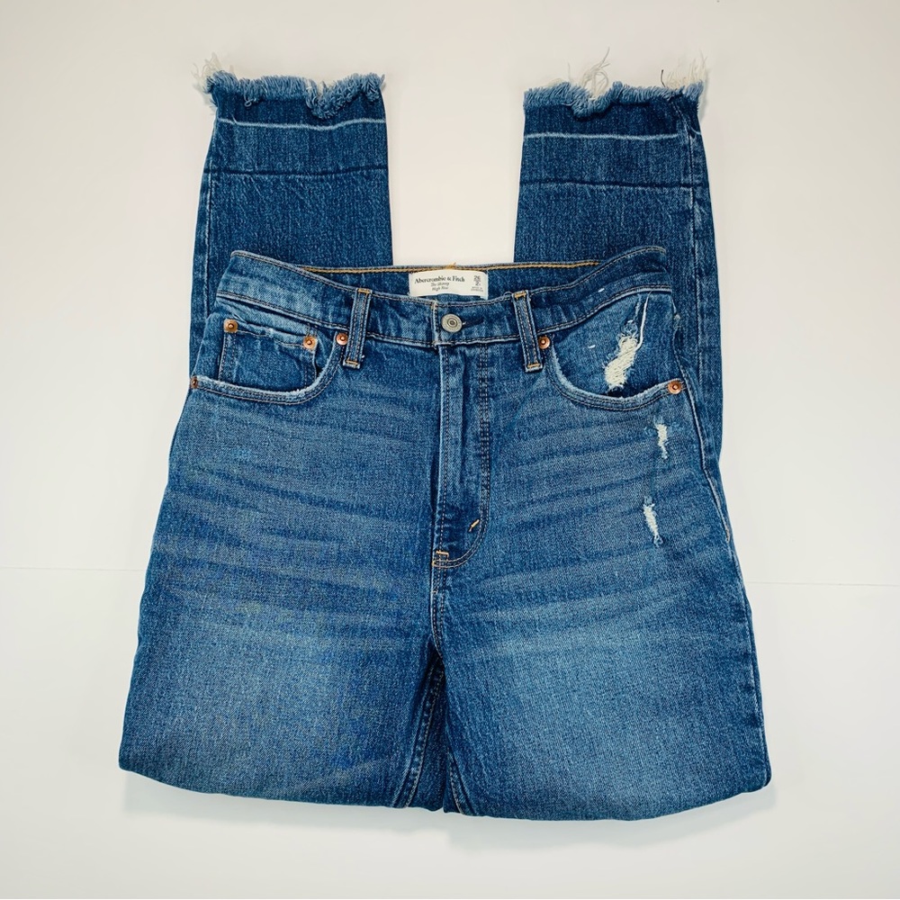 Abercrombie and Fitch jeans The Skinny High Rise jeans distressed women size 26